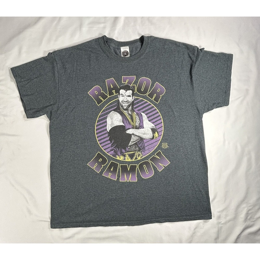 WWE Official Licensed Product Razor Ramon short sleeve Wrestling Shirt men's XL
